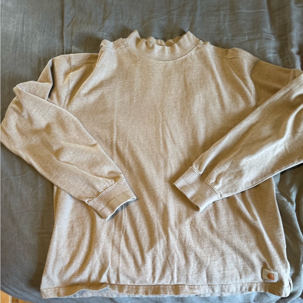 Carhartt Tan Cotton Long Sleeve